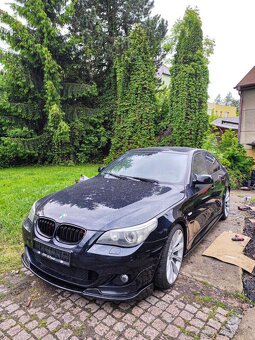 Lipo spoiler pod nárazník na BMW E60 E61 M technik nárazníky - 5