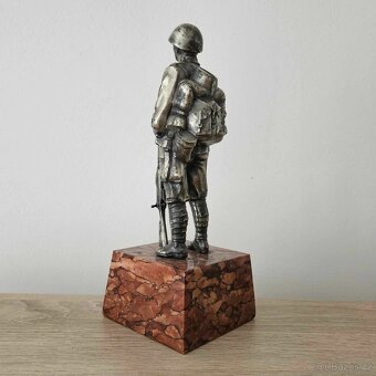 STAROŽITNÁ SOCHA LEGIONÁŘE - RARITA - 5
