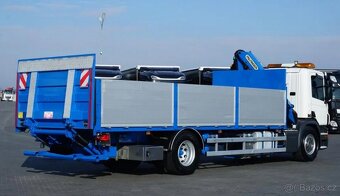 Scania P 250 - 4x2 - Valník + HR-PALFINGER PK 12002 – EURO 6 - 5