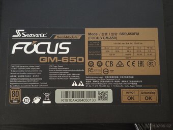Seasonic Focus Gold 650W - 5