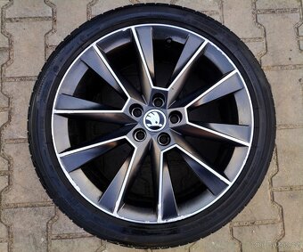 Disky originální Škoda Fabia III, Rapid 5x100 R17 Savio - 5