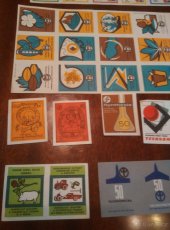 Zápalkové nálepky. - 5