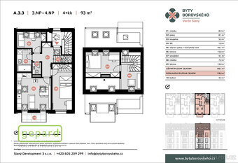 Byty Borovského, 4+kk/B, 93m2 - 5