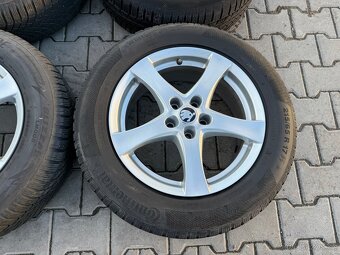 4x al kola 5x112 17 + pneu zimní 215/65 R17 - 5