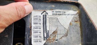 Vysokozdvižný vozík Desta 3500kg - 5