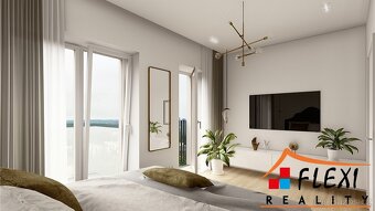 Pronájem bytu 2+kk  s balkónem, 59 m2 a parkovacím stáním v  - 5