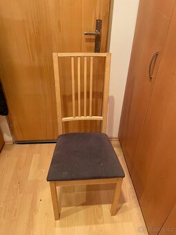 Jídelní dřevěné židle IKEA - 5