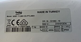 PRACKA BEKO,BOCNI PLNENI,7KG,DISPLEJ,PLNE FUNKCNI,A+++ - 5