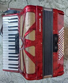 Tahací harmonika klávesová akordeon lignatone Accord 2 - 5