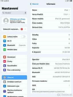 iPad 10.2 LTE, SIM: jen rozbalen, ZÁRUKA, Office v ceně, TOP - 5