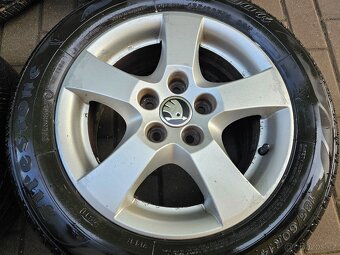 ALU letní kola disky 5x100 Škoda R14 Sprint Fabia Roomster - 5