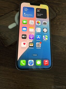iPhone 14 PLUS 256GB Blue, pěkný stav, záruka - 5