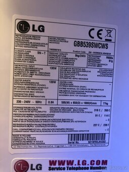 Lednice LG - 5