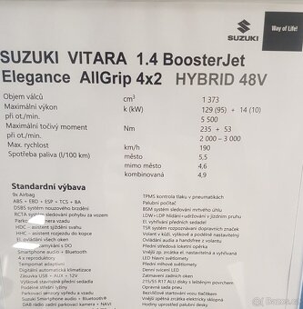 Suzuki vitara 1.4 1majitel nové v ČR 46tis km - 5
