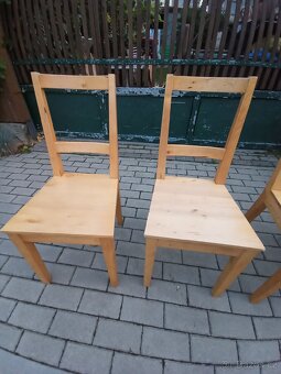 4 židle starší židle IKEA - 5