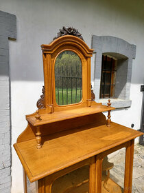 Starožitný skleník v pěkném stavu - masiv dub - 5