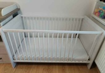 Dětská postýlka, rošt a madrace - 5