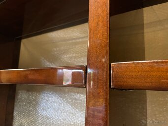 Art Deco vitrína/knihovna 2ks - 5