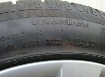 Alu kola zimní pneu PIRELLI SOTTOZERO RSC BMW F30 F31 F32 - 5