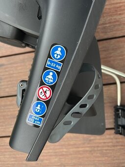 Prodám cyklosedačku Thule RideAlong Dark Grey. - 5