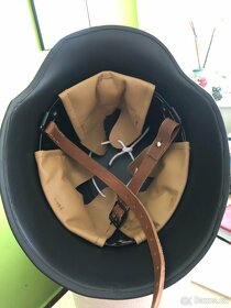 kovová Nemecka helma replika na chopper Motorce - 5