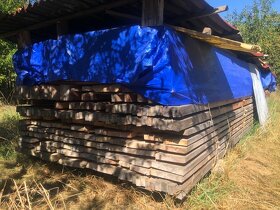 dřevo, stavební řezivo, fošny, trámy, latě - 5