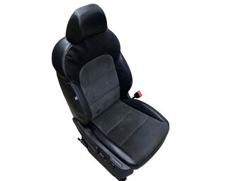 Sedačky černá kůže alcantara Škoda Superb 2 sedan r.v. 2009 - 5