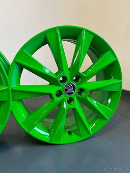 Originální alu kola Savio, Škoda Fabia R5, 5x100 r17 - 5