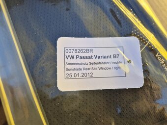sluneční clony VW Passat Variant B7 od 2011 3AF064365 - 5