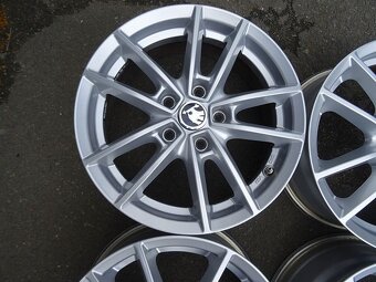 Alu disky na Škoda, 16", 5x112, ET 45, šířka 6,5J - 5