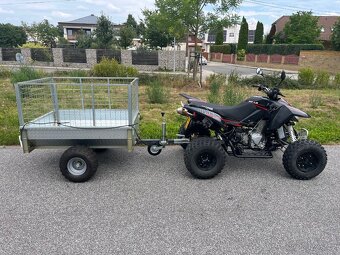 Čtyřkolka Access SC400-S včetně nového sklopného přívěsu - 5