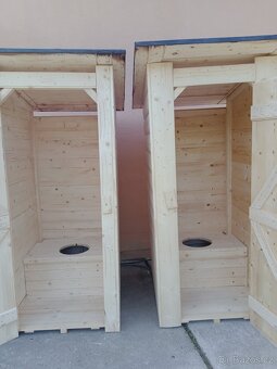 Kurín kurník Latrina suché wc psie búdy - 5