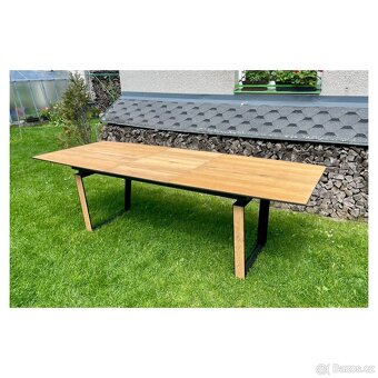 Rozkládací jídelní stůl – Darwin 190 cm, dřevo - 5