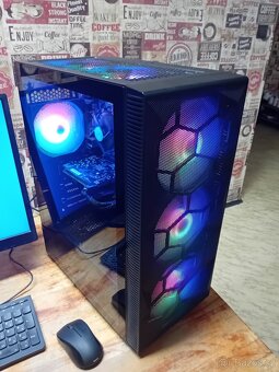 PC/i3-8100 4x3,60GHZ/16GB DDR4/240GB SSD + 1TB/GPU 2GB/W11 - 5