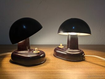 Funkcionalistická bakelitová lampička - Elektrosvit - 5