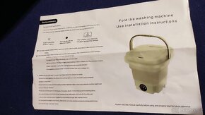 Přenosná cestovní pračka model MSC-01 - 5