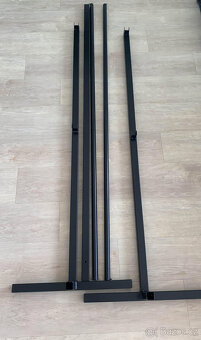 Kovový štendr stojan na oblečení - 5