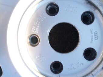 Prodám letni pneumatiky + ALU disky - 5