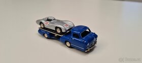 Bubmobile autotransport Mercedes + Mercedes W 196 1:87 - 5