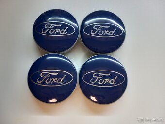 Středové krytky Ford, 54x52mm Blue - 5