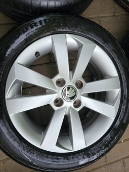 Letní kola disky Škoda Citigo 4x100 185/55 R15 VW 1ST - 5