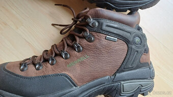Pánské kožené trekové boty Merrell goretex vel. 43 - 5