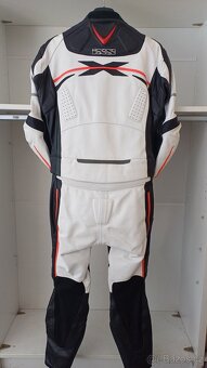 Kožená kombinéza iXS Camaro + přilba Ls2 Advant X - 5