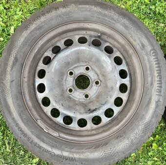 Plechové disky Volkswagen Touran 6,5Jx16 ET48 - 5