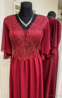 NOVÉ plesové šaty KRAJKOVÉ - 5