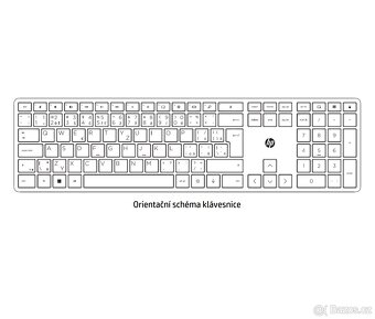 Nová USB klávesnice a myš HP 125. - 5