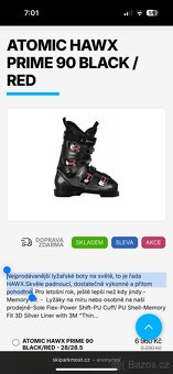 Lyžařské boty Atomic Hawx Prime 90 velikost 29 - 5