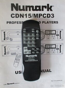 NUMARK CDN15/MPCD3 PROF.CD PLAYERS - 5