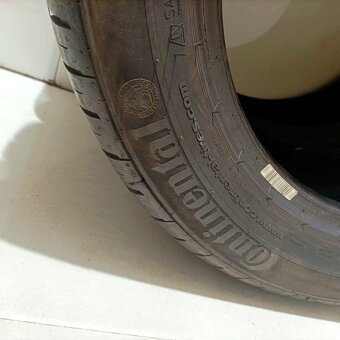 16" PNEU – 195/55/R16 – LETNÍ - CONTINENTAL - 90% a 80% - 5