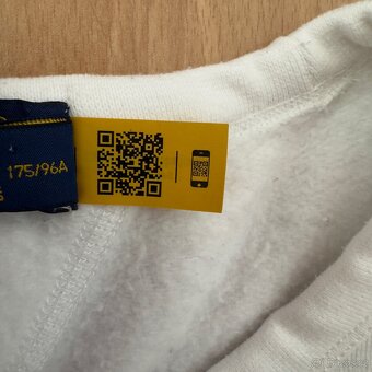 Ralph Lauren Polo dámská bílá mikina | vel. M - 5